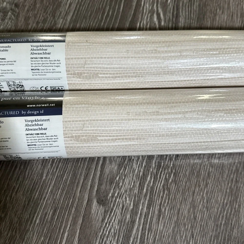 Norwall Concerto Collection NT33708 284A Grasscloth Wallpaper Taupe 2 Rolls
